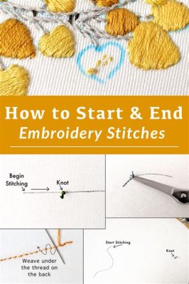 how to end embroidery stitch: the role of embroidery in cultural preservation