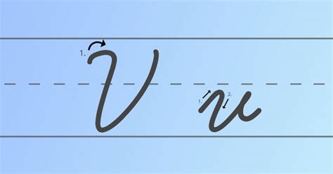 What Does a Cursive V Look Like: A Discussion on the Aesthetics of Cursive Writing